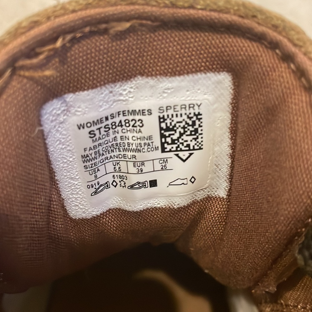 Sperry Classic Duck Boots Size 8 - Picture 5 of 6